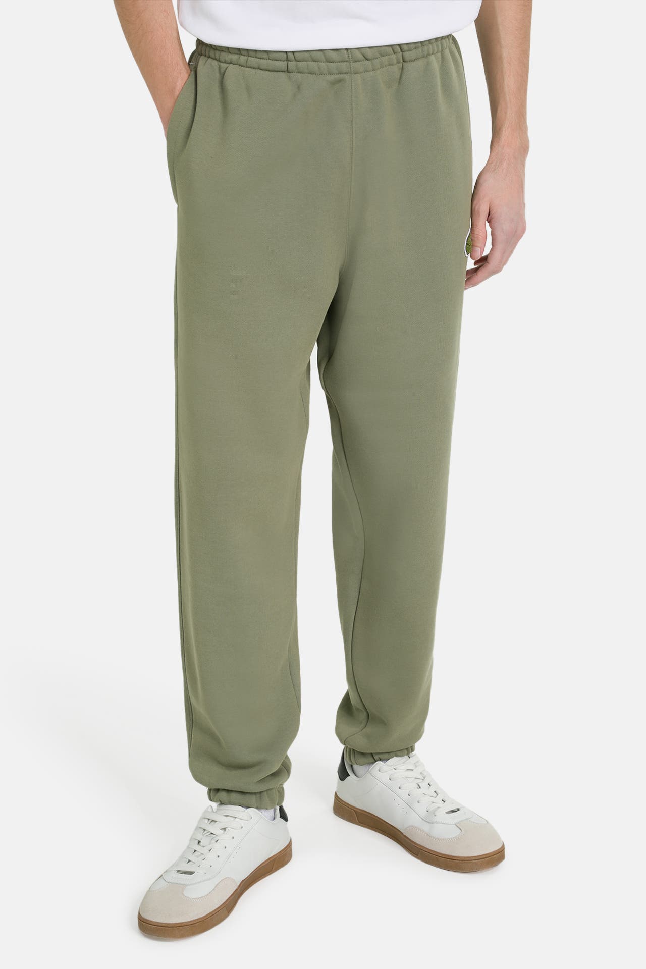 LACOSTE Trackpants oliv relaxed fit, Bild 1