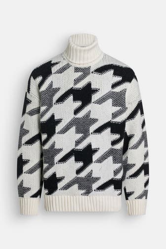 GANT Wollmix-Pullover gemustert