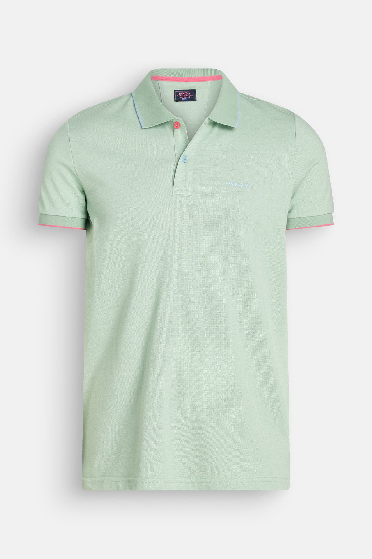 NEW ZEALAND AUCKLAND Polo-Shirt pastellgrün, Bild 1
