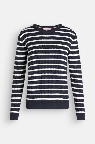 TOMMY HILFIGER - Strickpullover gestreift