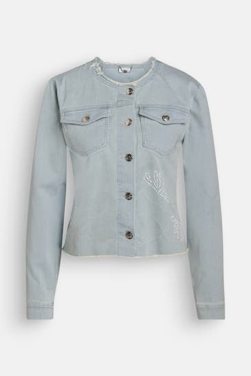 SPORTALM Jeansjacke 'Berra' hellblau