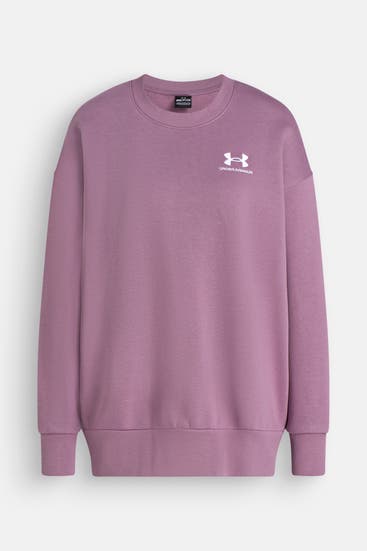 UNDER ARMOUR - Sweatshirt mauve