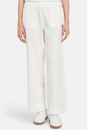 U.S. POLO ASSN. Leinenmix-Hose ecru