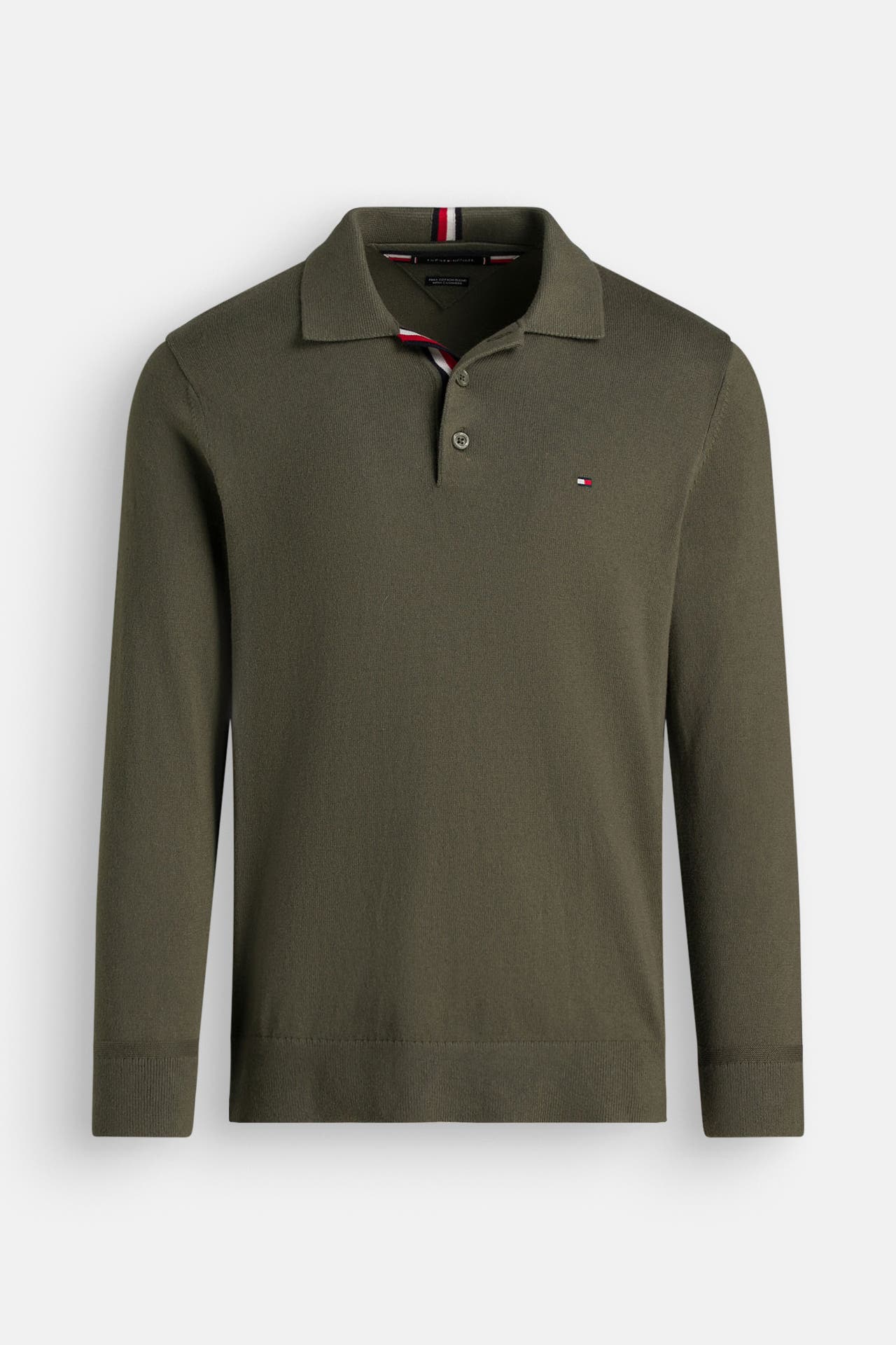 TOMMY HILFIGER Strickpullover graugrün, Bild 1