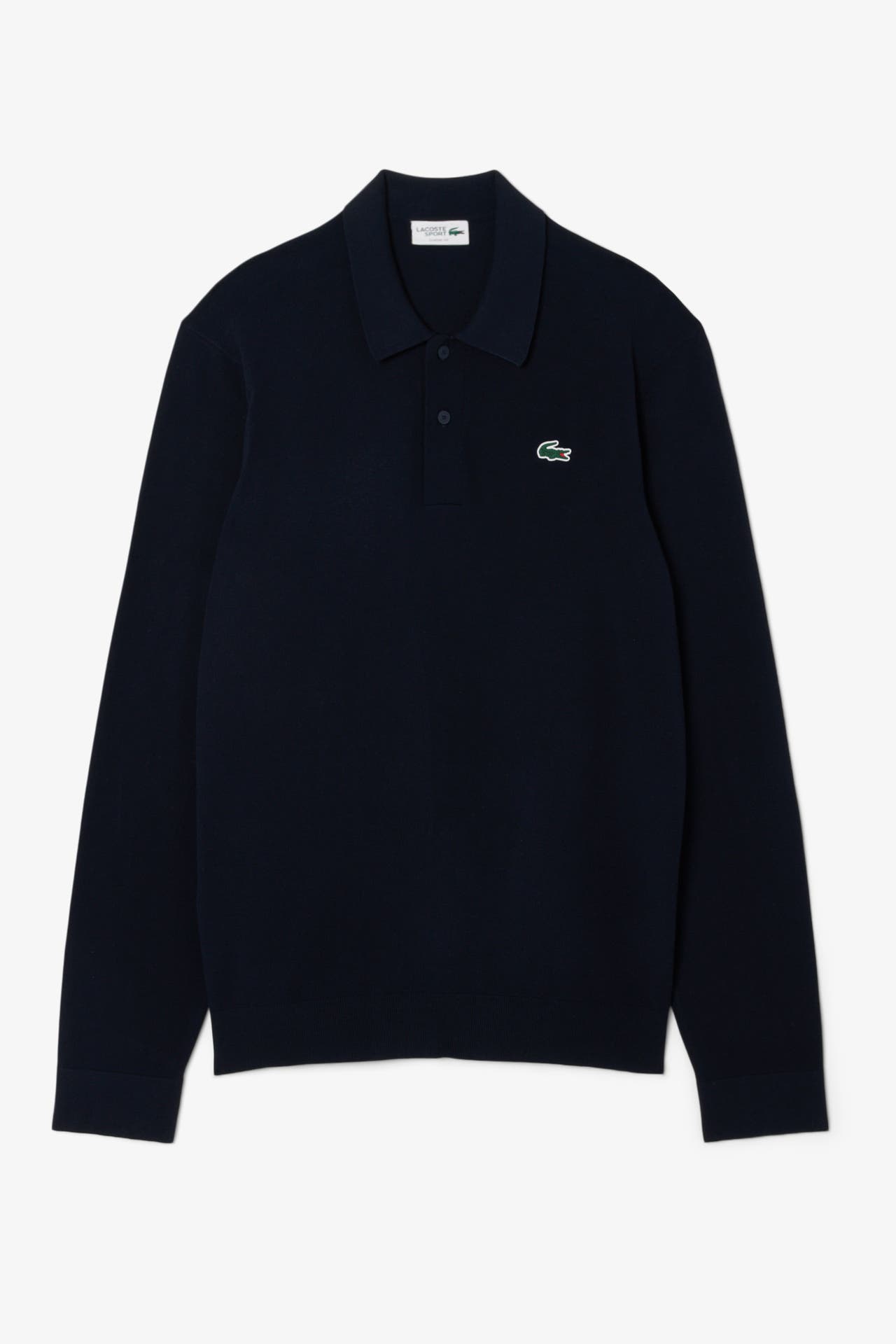 LACOSTE Langarm-Polo nachtblau, Bild 1