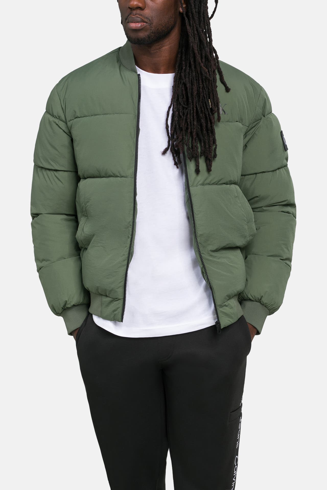 CK JEANS Bomberjacke graugrün, Bild 1