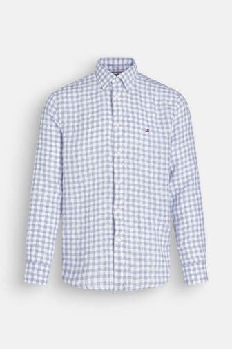 TOMMY HILFIGER Leinenhemd 'Essential' Regular Fit