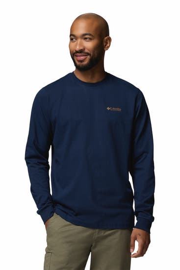 COLUMBIA - Longsleeve 'Explorers Canyon™' navy