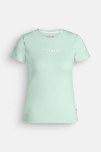 GUESS T-Shirt hellgrün