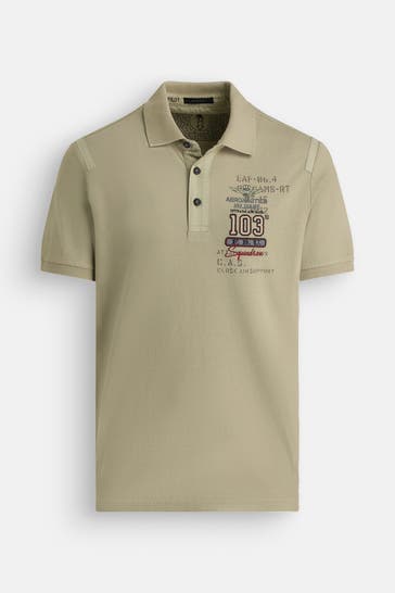 AERONAUTICA MILITARE Polo-Shirt graugrün