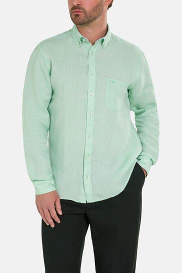 FYNCH-HATTON Leinenhemd Regular Fit