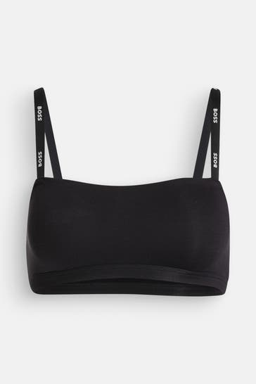 BOSS Bralette schwarz