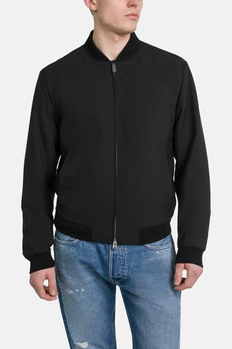 BOSS Wollmix-Blouson 'Hanry' schwarz
