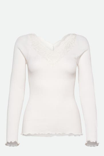 ROSEMUNDE Longsleeve 'Beatha' weiß