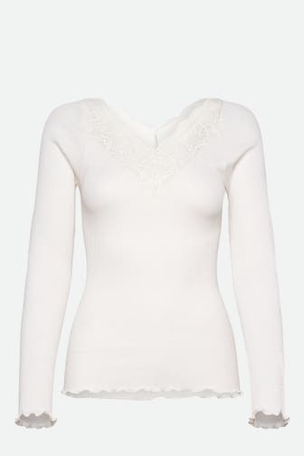 ROSEMUNDE Longsleeve 'Beatha' weiß