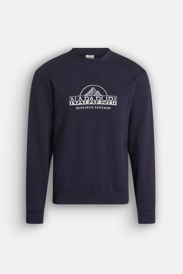 NAPAPIJRI Sweatshirt dunkelblau