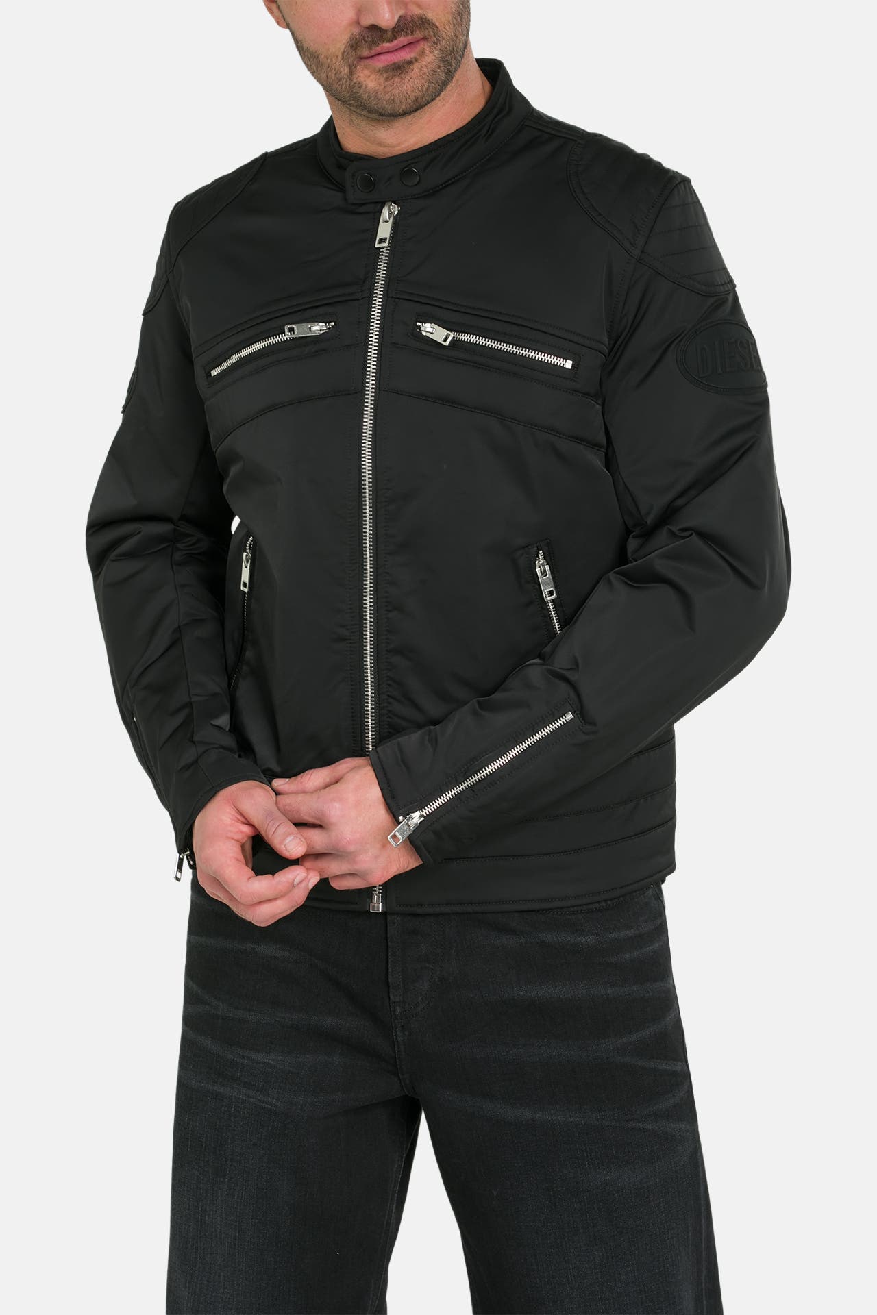 DIESEL Blouson schwarz, Bild 1