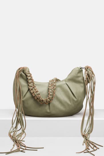 HOLZWEILER Schultertasche 'Cocoon Big ig' lindgrün