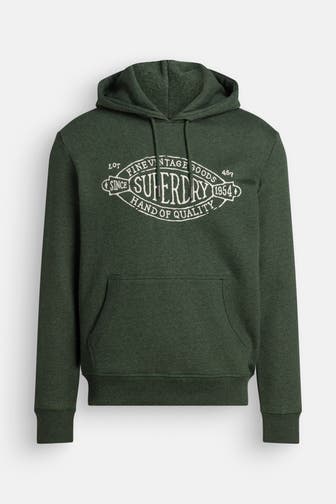 SUPERDRY Hoodie dunkelgrün