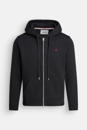 REPLAY Sweatjacke schwarz