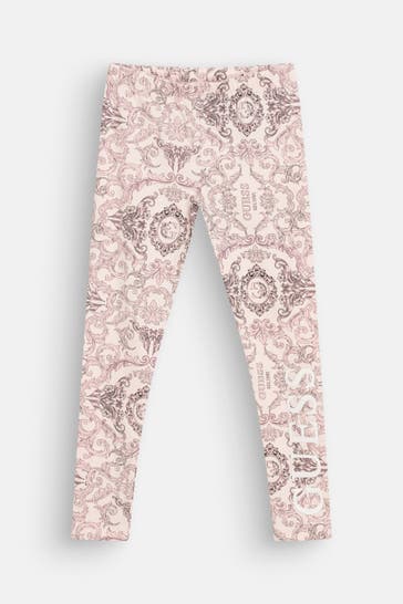 GUESS Leggings hellrosa gemustert