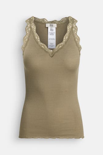 RM BY ROSEMUNDE Spitzentop 'Balta' oliv