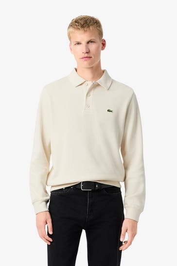 LACOSTE Strickpullover ecru