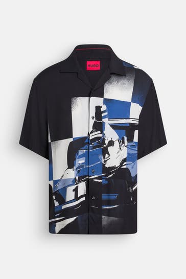 HUGO Karohemd Regular Fit