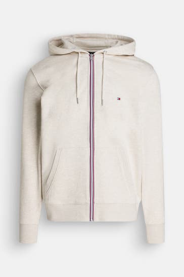 TOMMY HILFIGER Sweatjacke greige