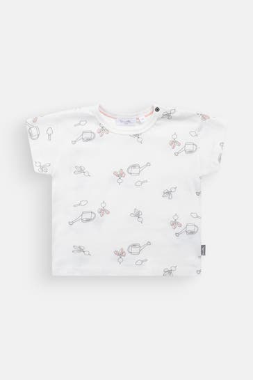 SANETTA T-Shirt weiß