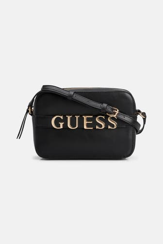 GUESS Umhängetasche 'Arnold' schwarz