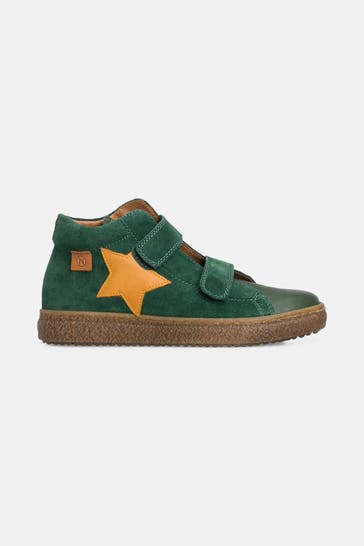NATURINO Leder-Sneaker 'Albus' zweifarbig
