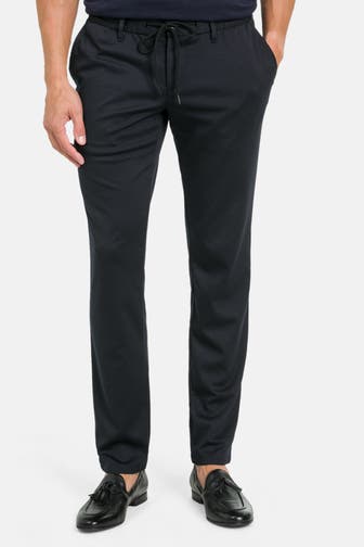 ALBERTO Stoffhose 'House' schwarz