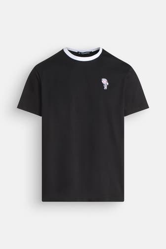 KARL LAGERFELD T-Shirt schwarz