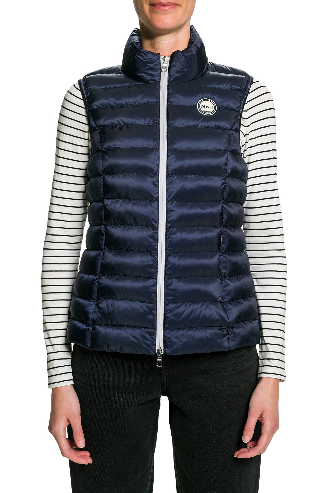 NO. 1 COMO Light-Steppweste 'Goeteborg' navy, Bild 1