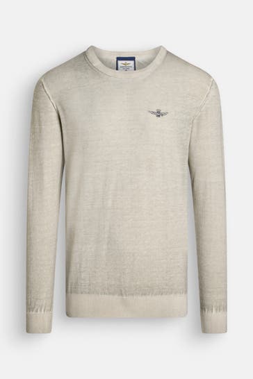 AERONAUTICA MILITARE Strickpullover beige