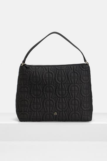 AIGNER Schultertasche 'Cuscino' schwarz