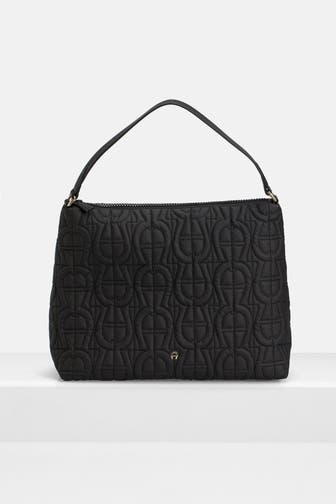 AIGNER Schultertasche 'Cuscino' schwarz