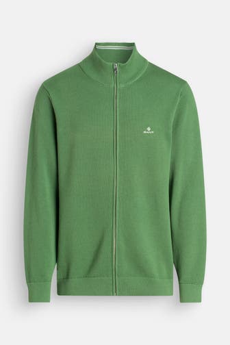 GANT Strickjacke grün
