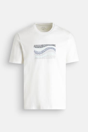ARMANI EXCHANGE T-Shirt offwhite
