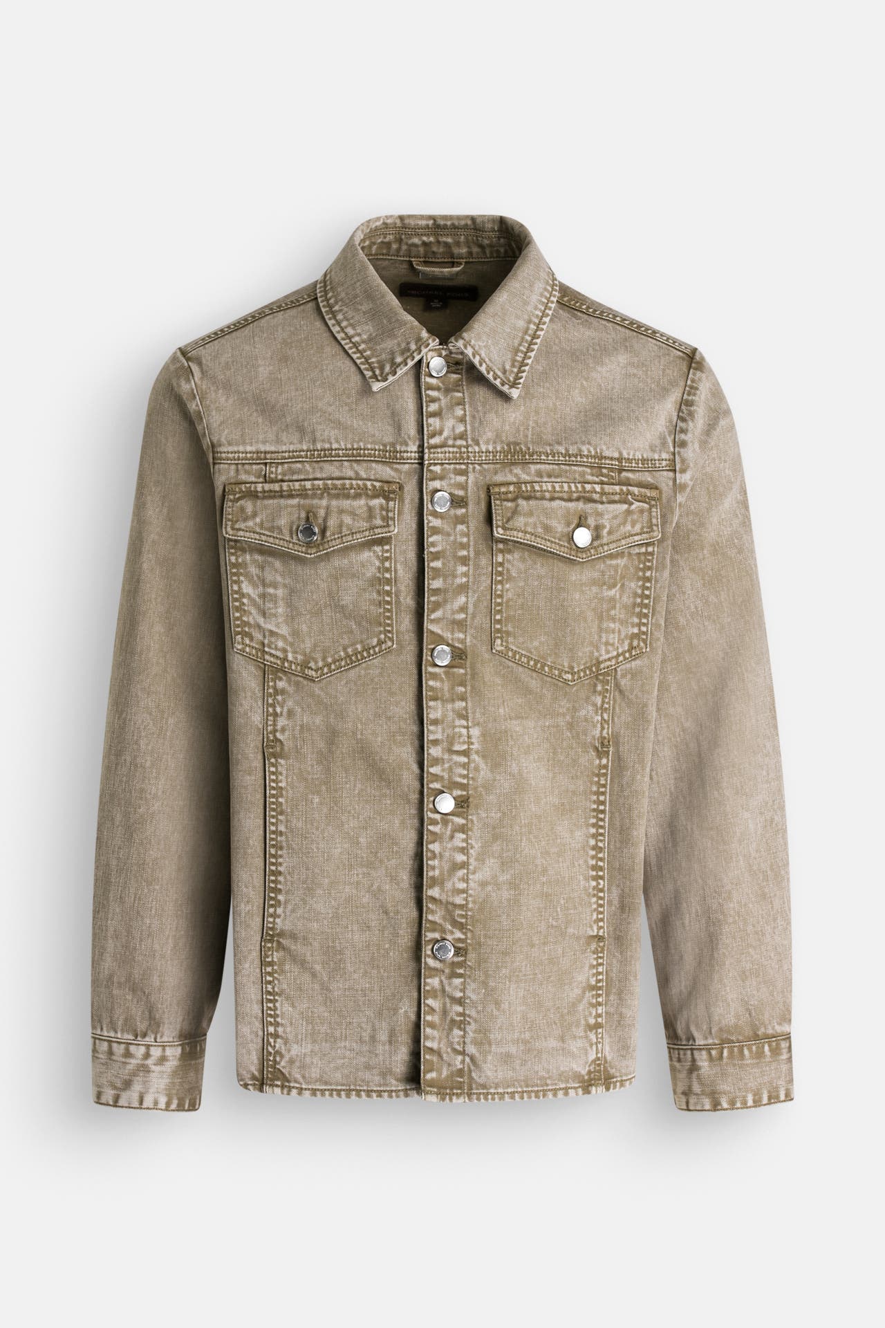 MICHAEL KORS Jeansjacke graugrün, Bild 1
