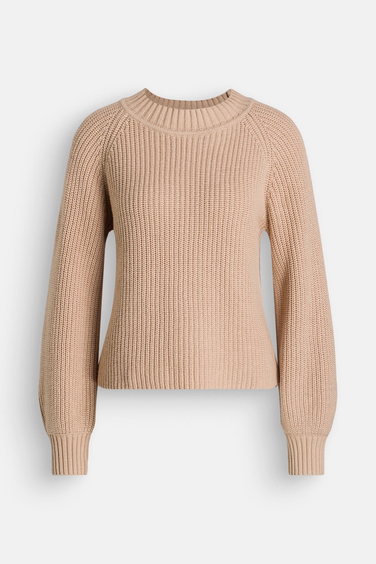 COMMA, Strickpullover hellbraun, Bild 1