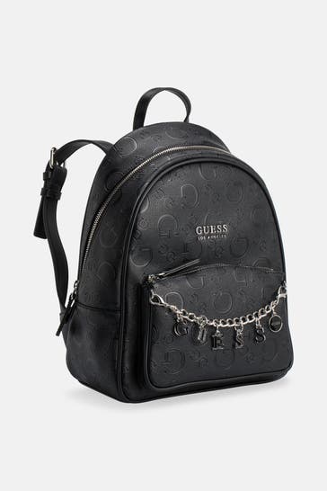 GUESS Rucksack 'Stowe' schwarz