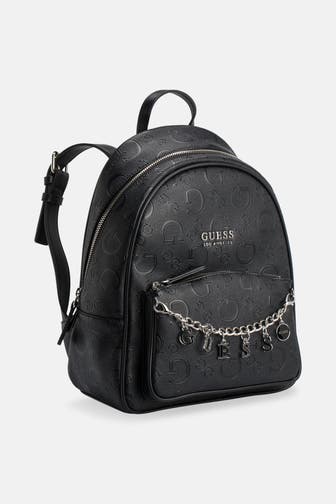GUESS Rucksack 'Stowe' schwarz