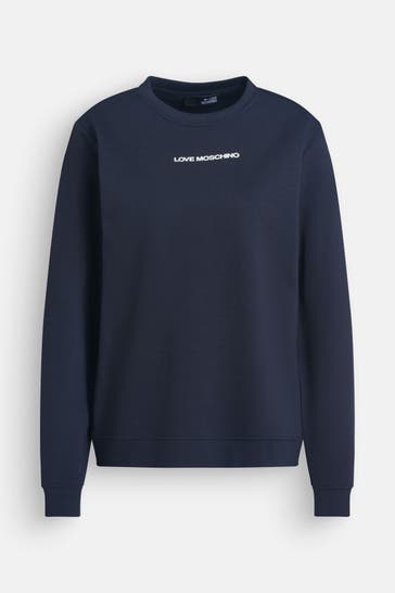 LOVE MOSCHINO Sweatshirt navy