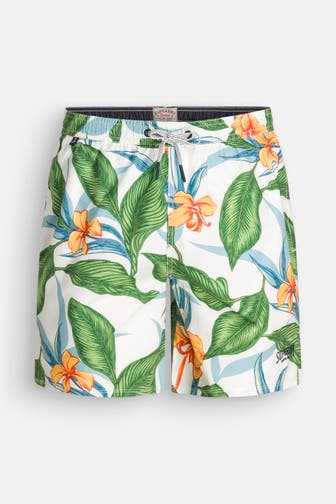 SUPERDRY Badehose floral