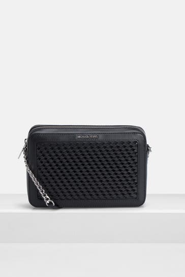 MICHAEL MICHAEL KORS Umhängetasche 'Jet Set' schwarz