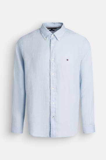 TOMMY HILFIGER Leinenhemd Regular Fit