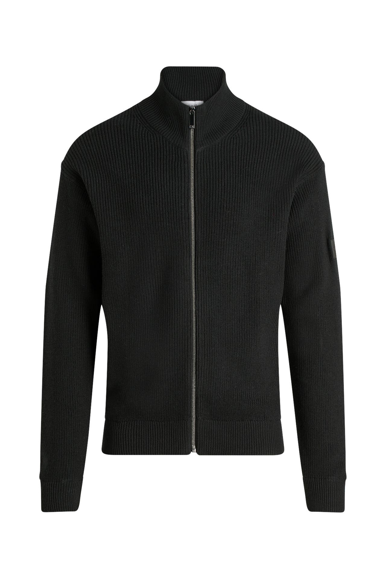 CALVIN KLEIN Strickjacke schwarz, Bild 1
