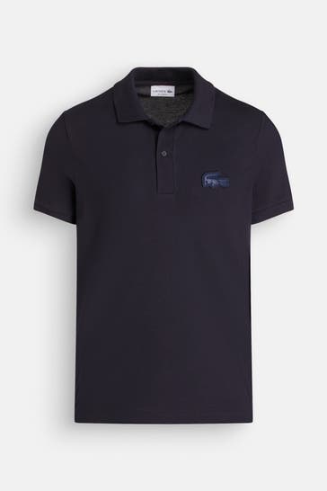 LACOSTE Polo-Shirt nachtblau